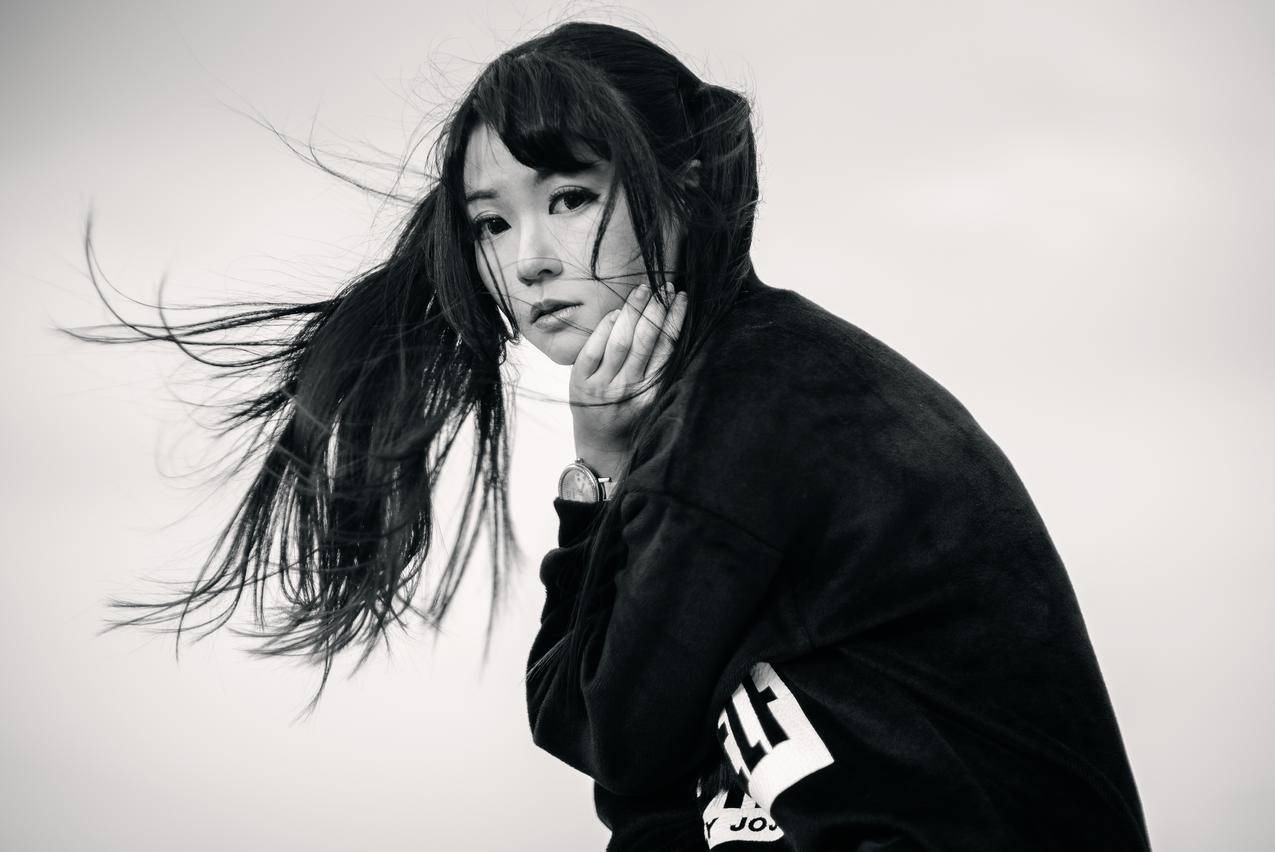 亚洲,女性,单色