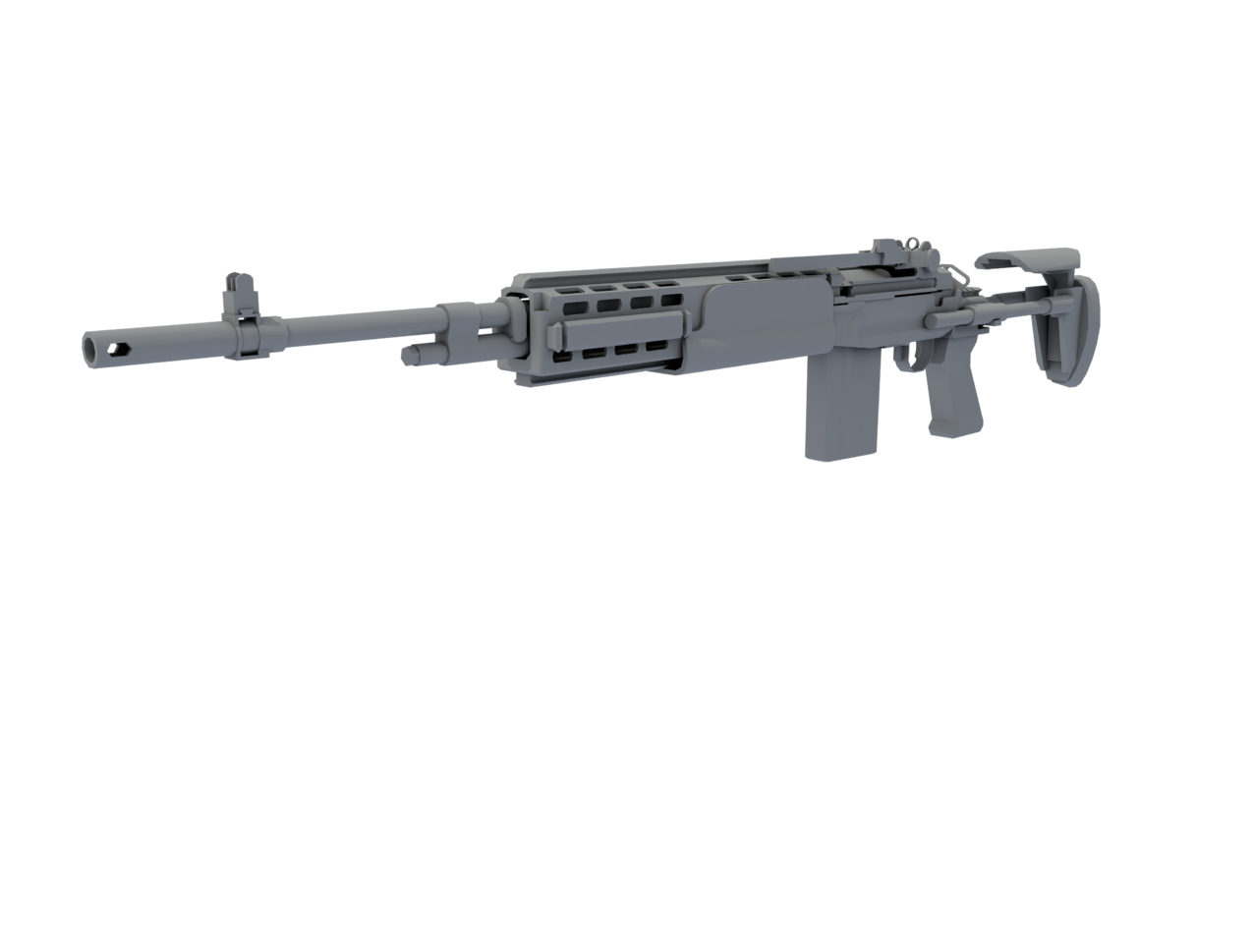渲染,背景,电影4D,数字艺术,武器,CGI,M14EBR