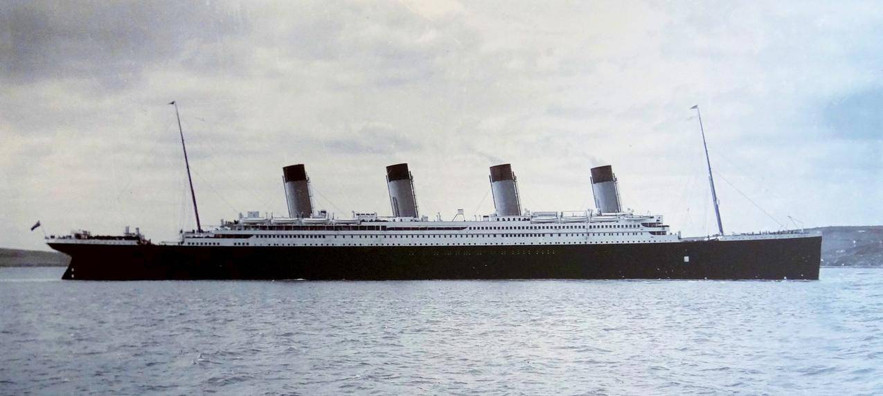 泰坦尼克号,古董,轮船
