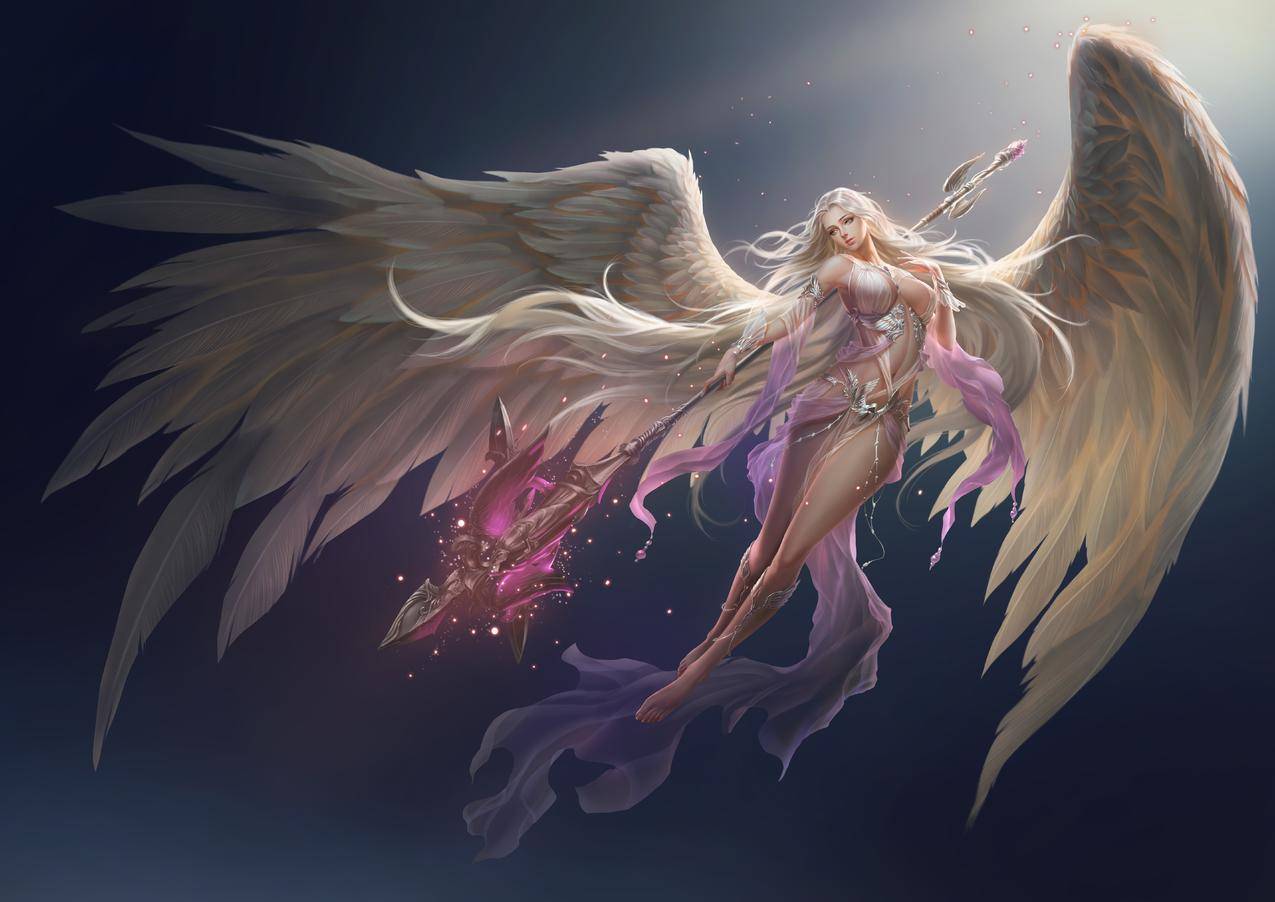 长毛,翅膀,诺布拉,诺潘,穿穿衣服,武器,灰色头发,LeagueofAngels