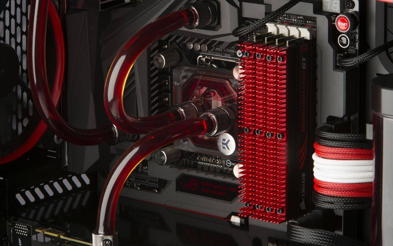 华硕,RepublicofGamers,PC游戏,计算机,主板,技术,硬件,水冷,MODIN,电缆,PCB,SLI,RAM,计算