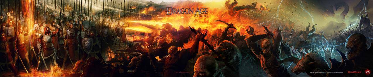 DragonAge,起源,龙,三重,视频游戏