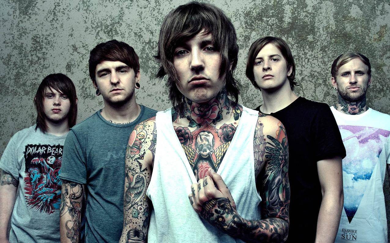 男人,纹身,BringMetheHorizon