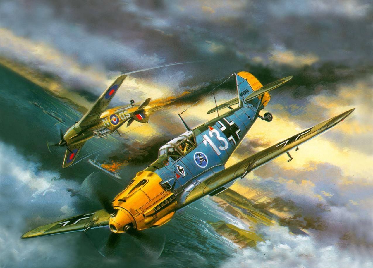 Messerschmitt,MeSsSmithBF109,WorldWarII,德国,军用飞机,空军,霍乱