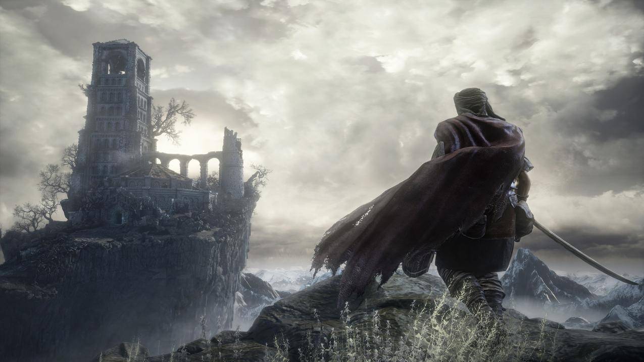 darksouls,videogames,lookingintothedistance