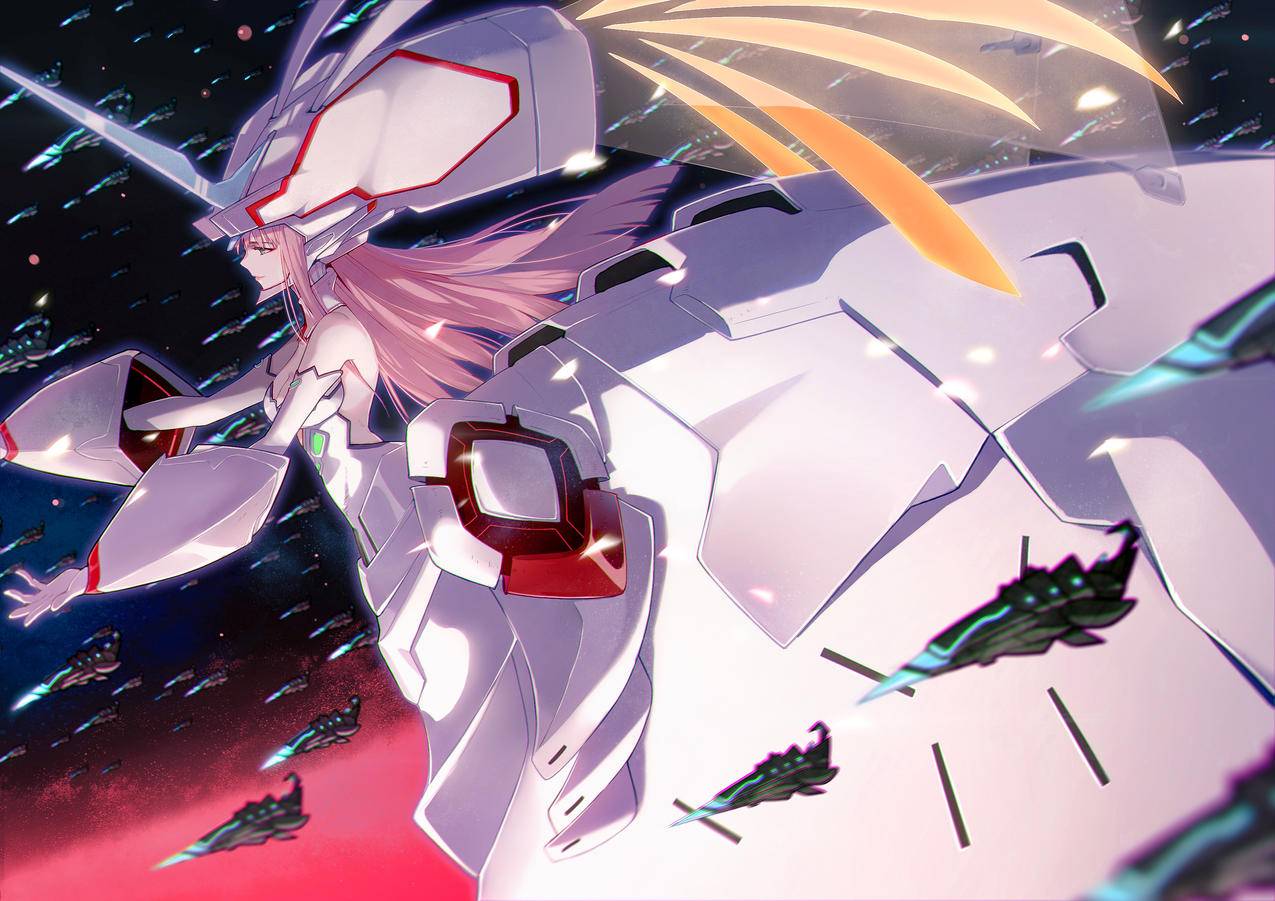 平毛,DarlingintheFranXX,动画,动画,零二达林因弗兰克斯,空间,MeChigrLS,Strelizia达林因弗兰克斯,StrelitziaApus