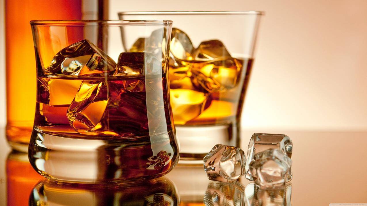 饮料,酒精,酒杯,冰激凌,威士忌