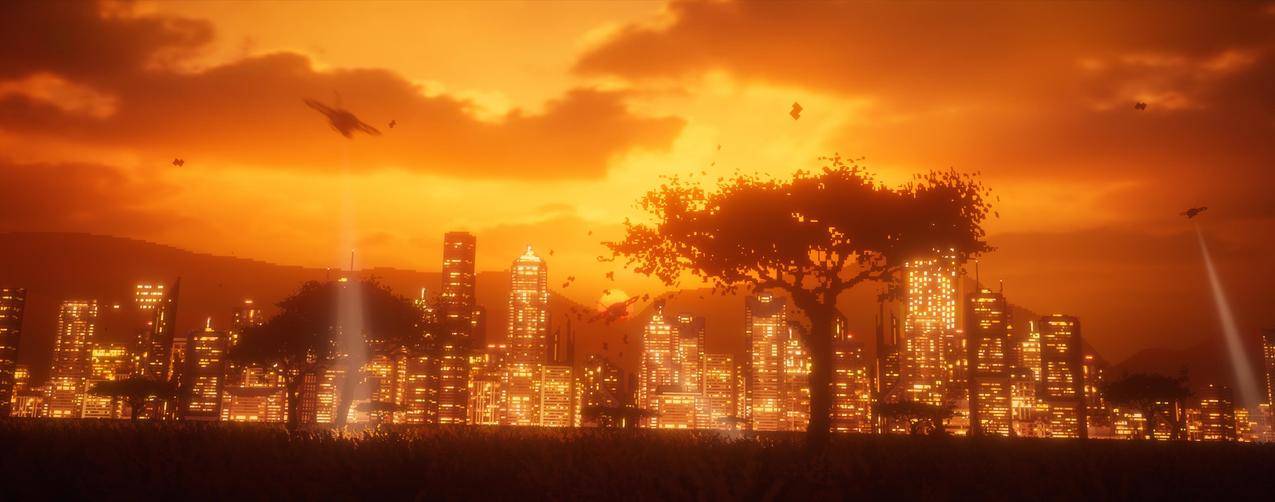 赛博朋克,视频游戏,皮克斯艺术,TheLastNight