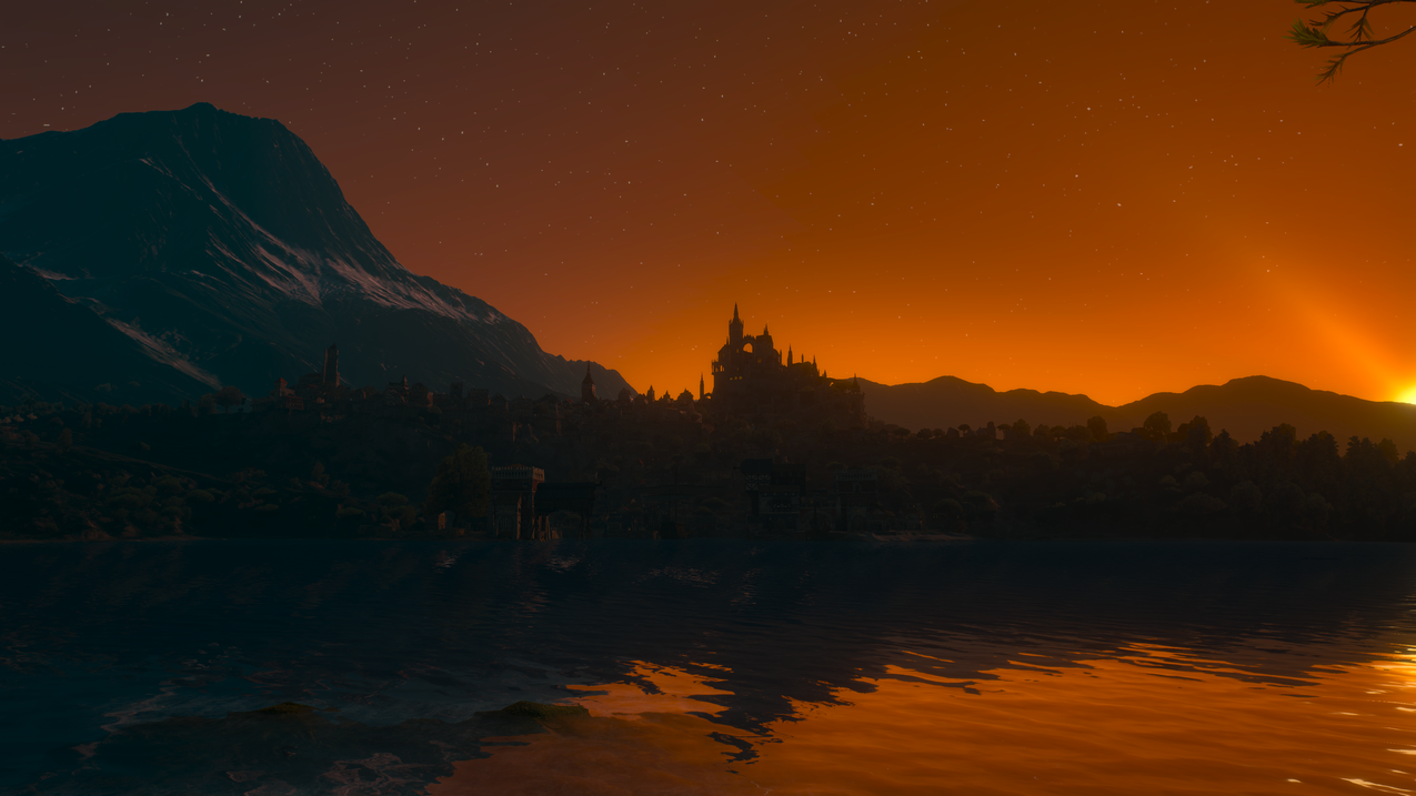 巫婆,巫师3Huffand葡萄酒,巫术3：WildHunt,4K,风景,巫术3：WildHunt,BloodandWine