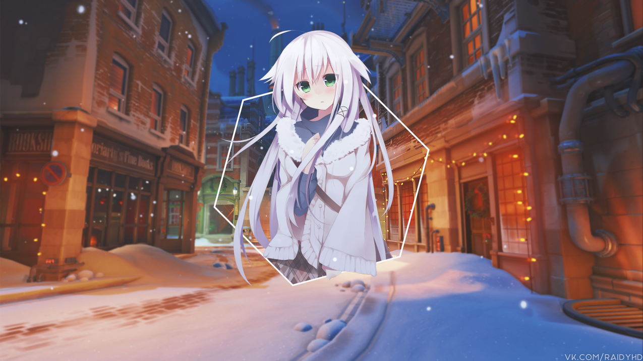 greeneyes,动漫,animegirls,子母画面