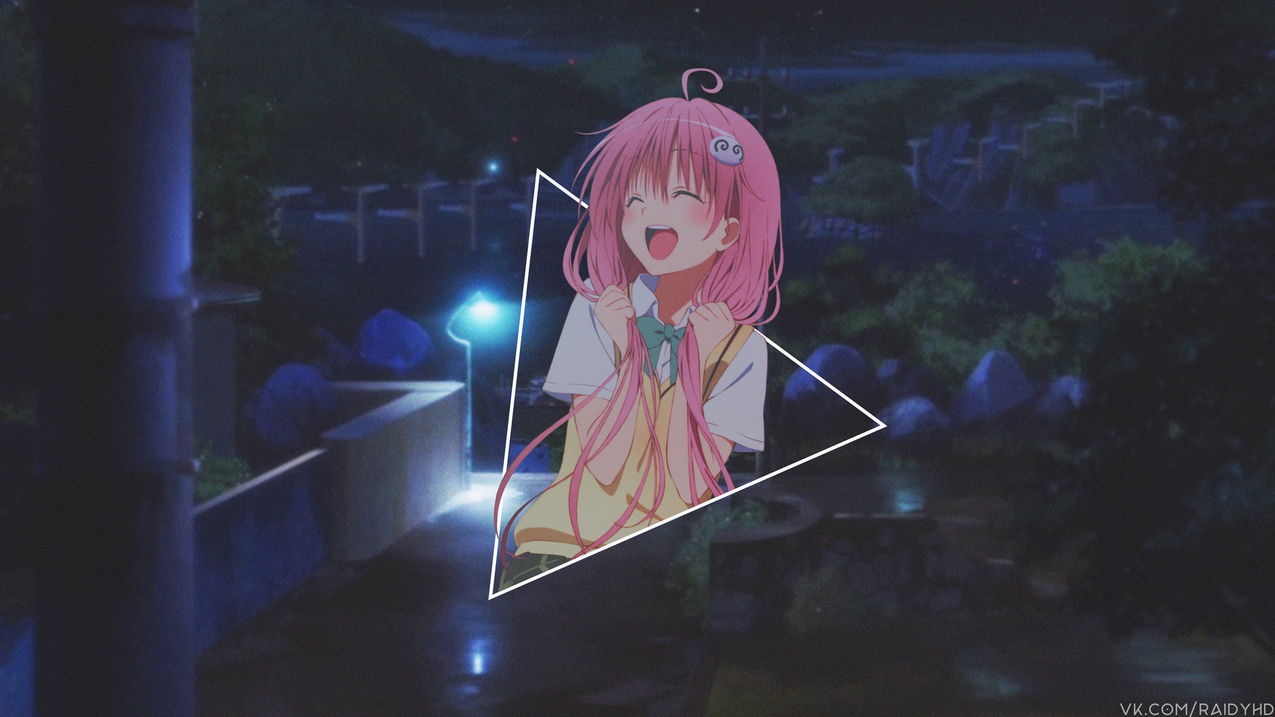 pinkhair,openmouth,动漫,animegirls,子母画面