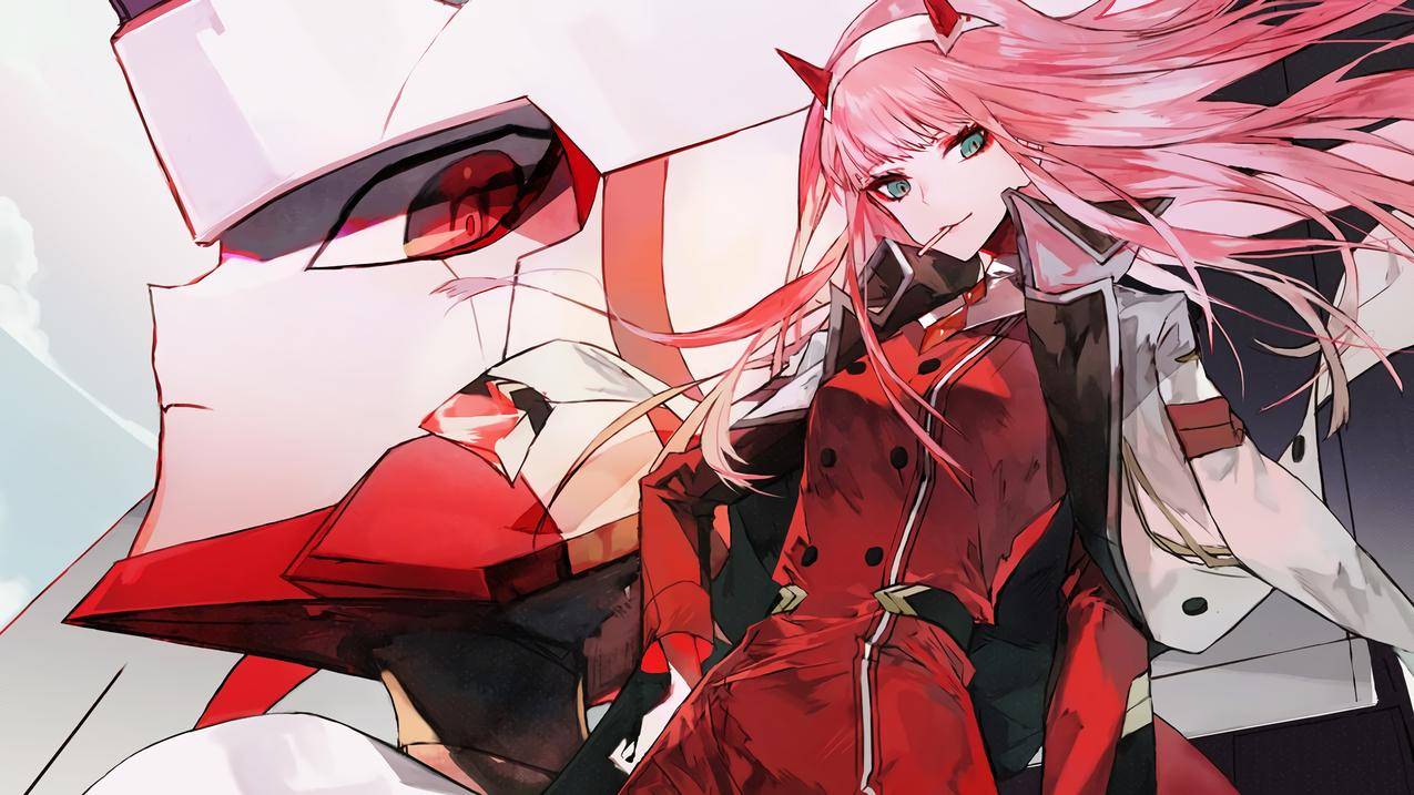 pinkhair,darlinginthefranxx,zerotwodarlinginthefranxx,animegirls,strelizia,,darlinginthefranxx