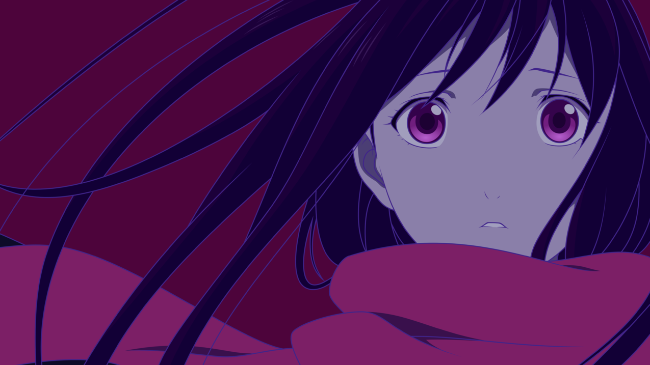 动画,动画,IkiHiyori,Noragami,围巾,矢量,ARAGOTO