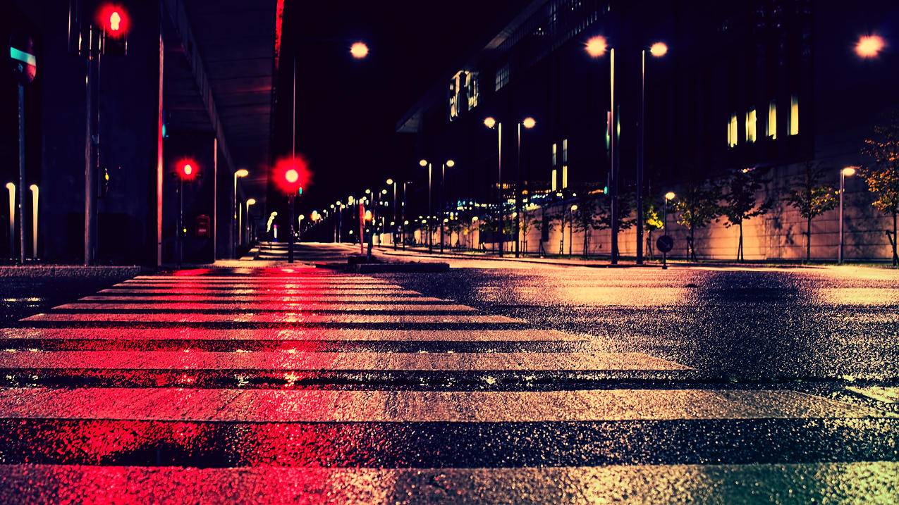 街道,城市,道路,城市景观,摄影,夜景,城市,灯光,沥青,wetroad