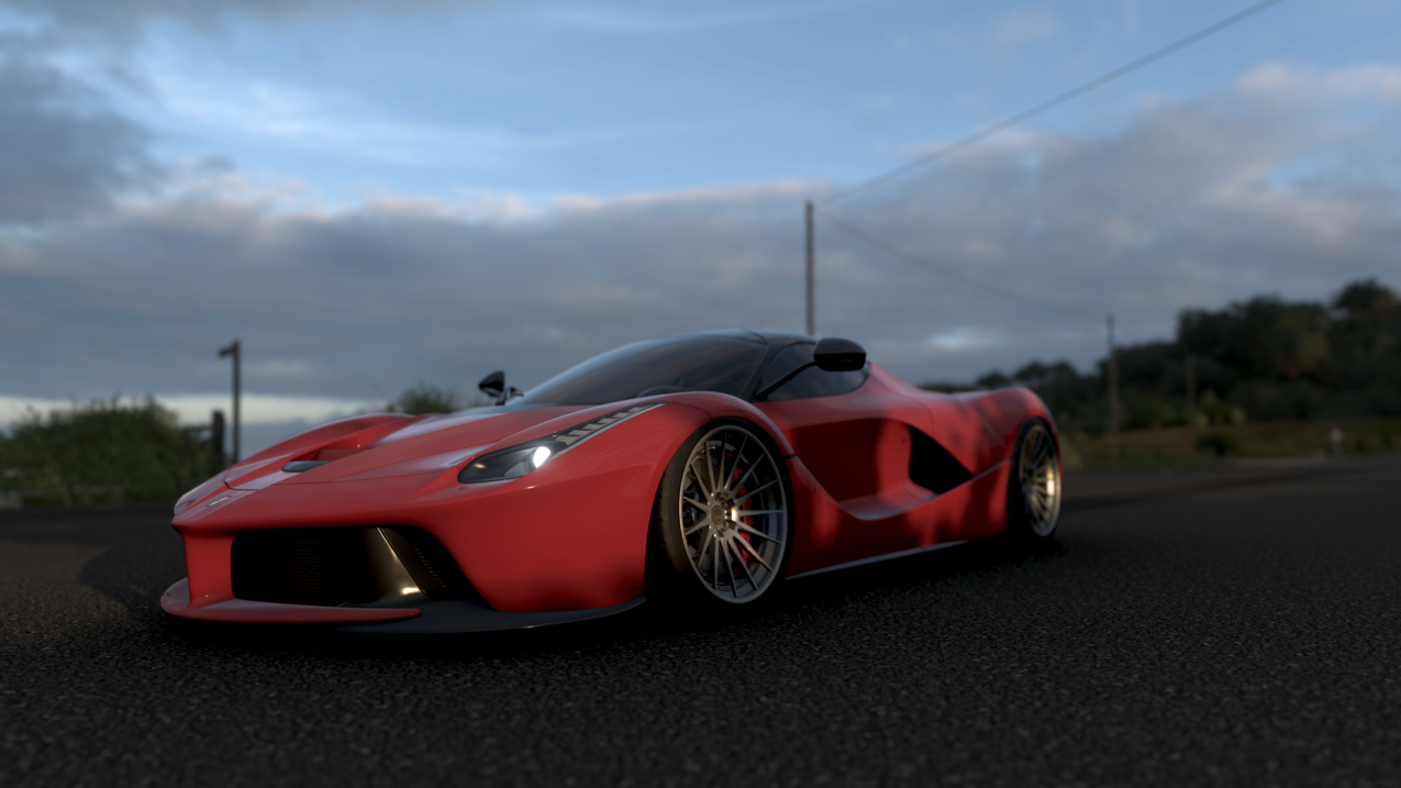 极限竞速,ForzaHorizo​​n4,截图,汽车,redcars,汽车,视频游戏