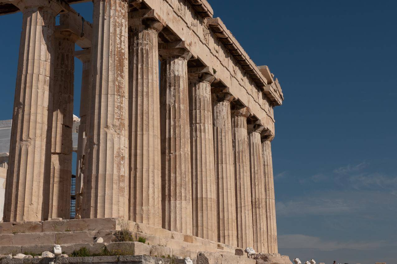 希腊,建筑,建筑,希腊,古代