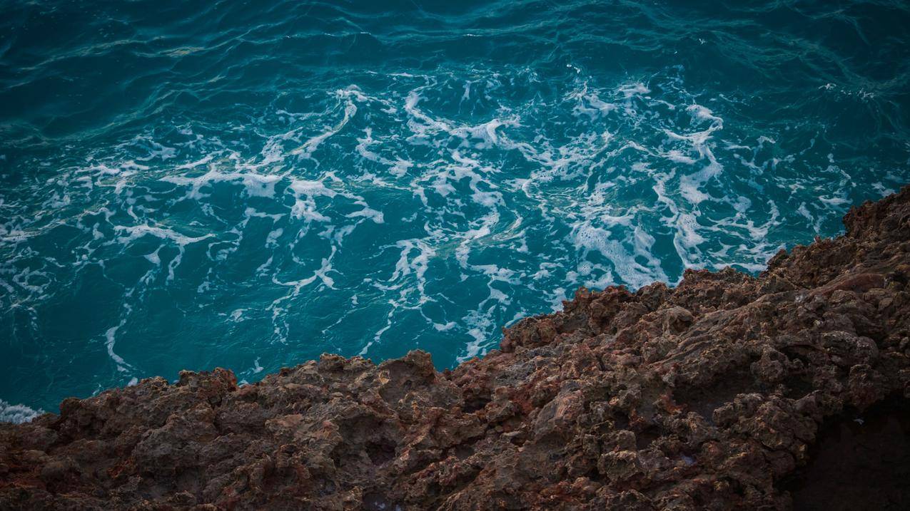 石头,水,海