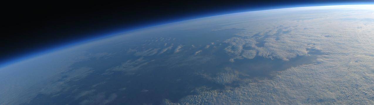 多重显示,空间,地球,云,大气,CGI,数字艺术,太空,鱼眼