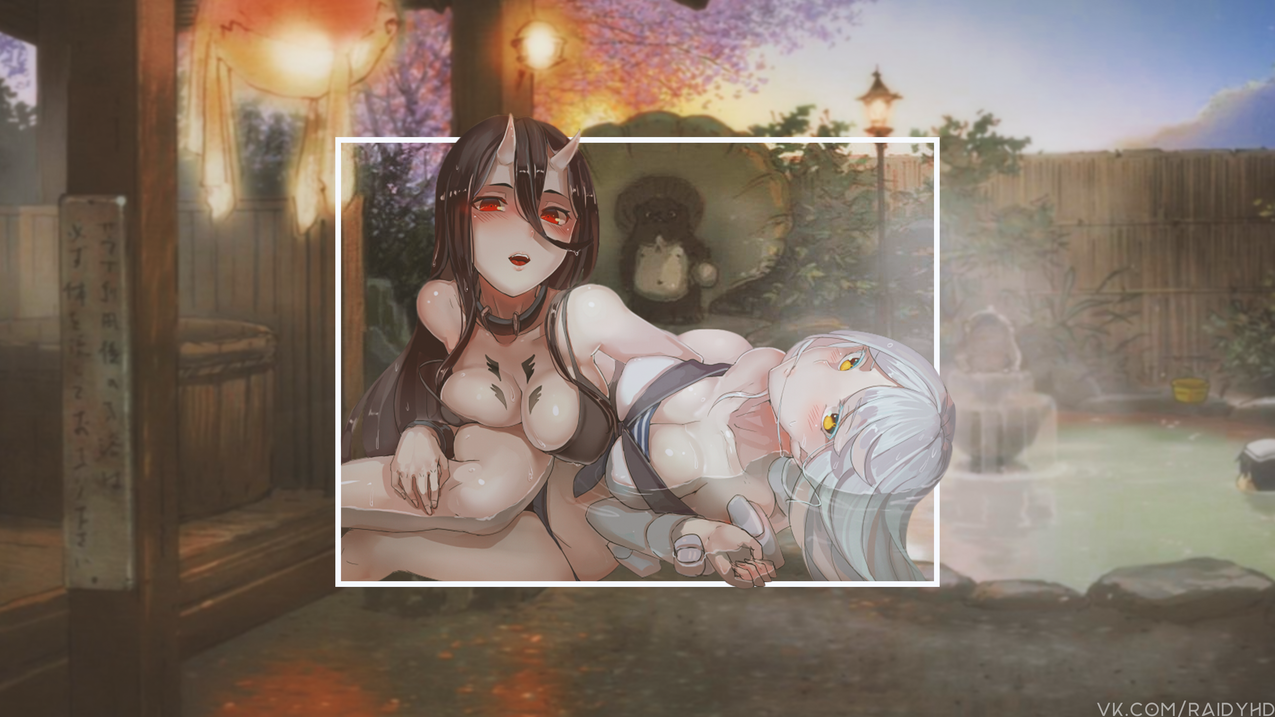 动漫,animegirls,子母画面