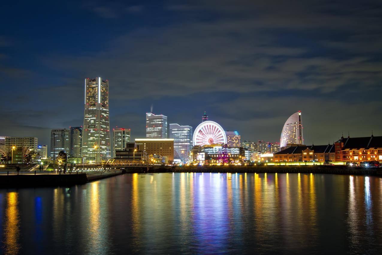 城市景观,横滨,日本