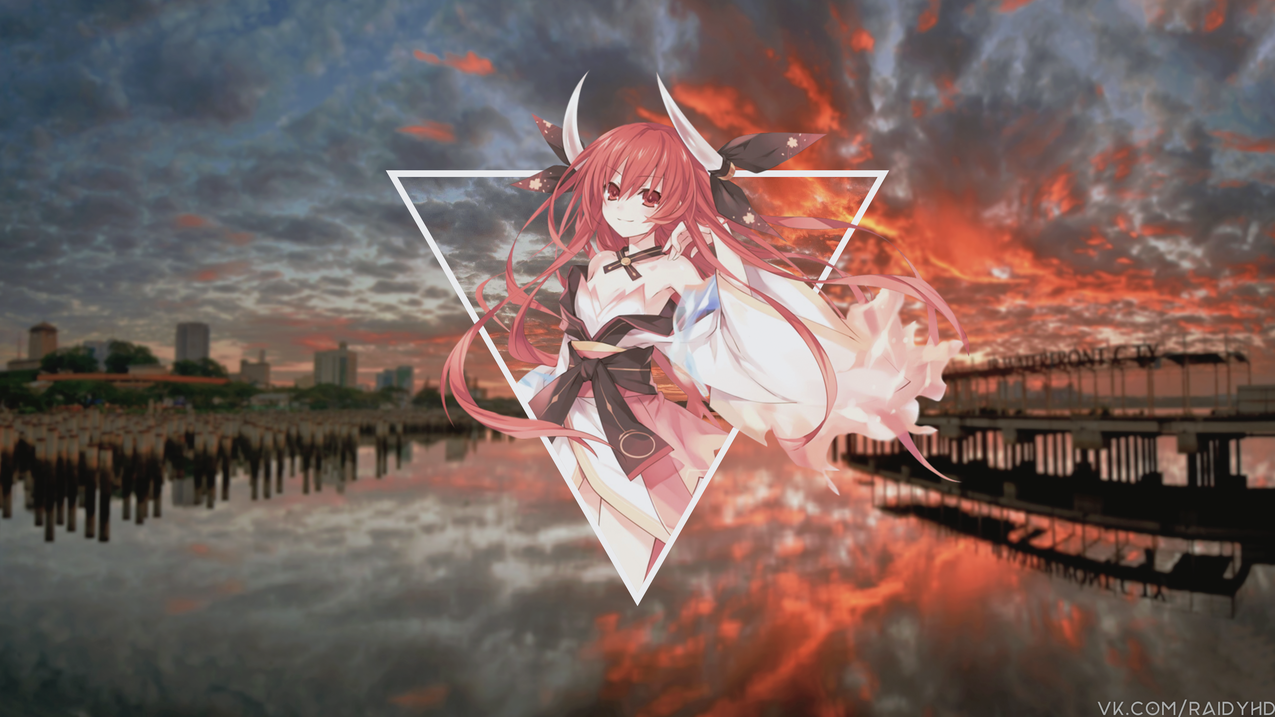 动漫,animegirls,子母画面