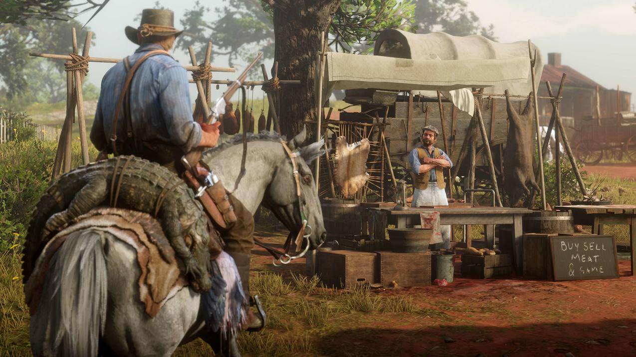RedDeadRedemption,RockstarGames,RedDeadRedemption2,电子游戏