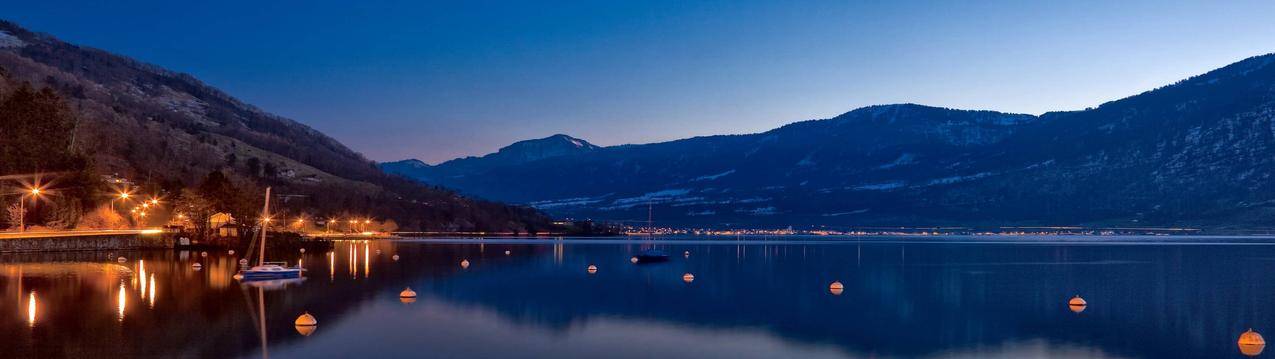ZUG,城市,瑞士,湖泊,自然,景观