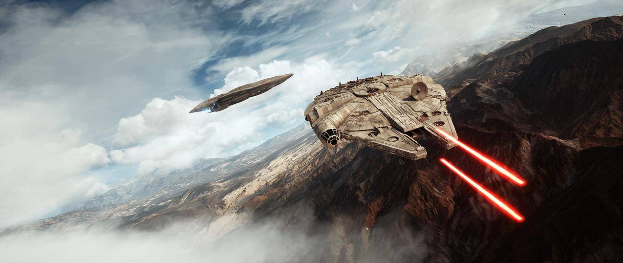 MillenniumFalcon,星战,战线,视频游戏,星球大战