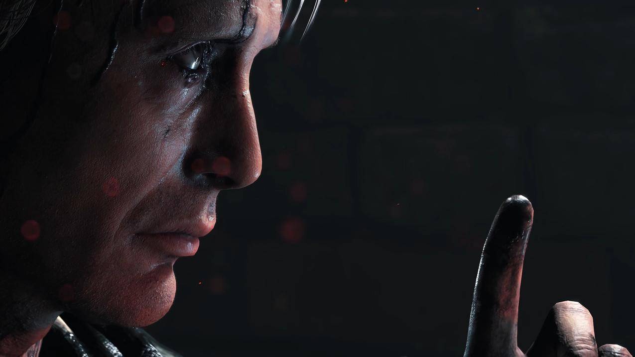MadsMikkelsen,脸,视频游戏人物,HideoKojima,死亡,恐怖,视频游戏