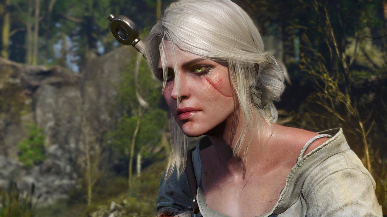 CuriLaFieleleNeNeNon,CIRI,女巫3,WildHunt,巫婆,视频游戏,幻想女孩