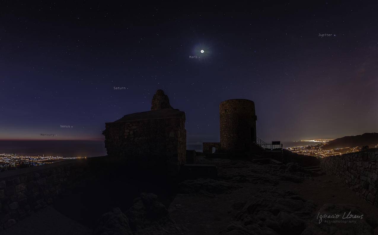 摄影,天文学,CastellBuriac,天空,晚上,空间,黑暗,废墟,城堡