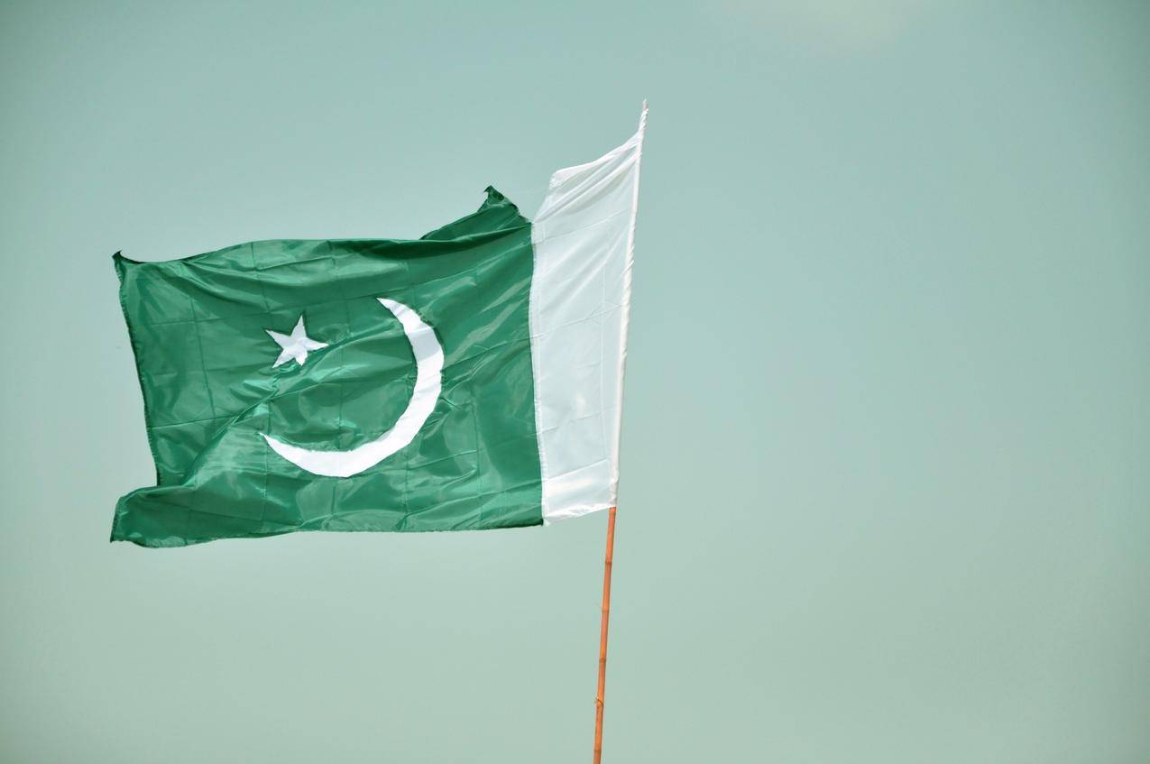 巴基斯坦国旗摄影