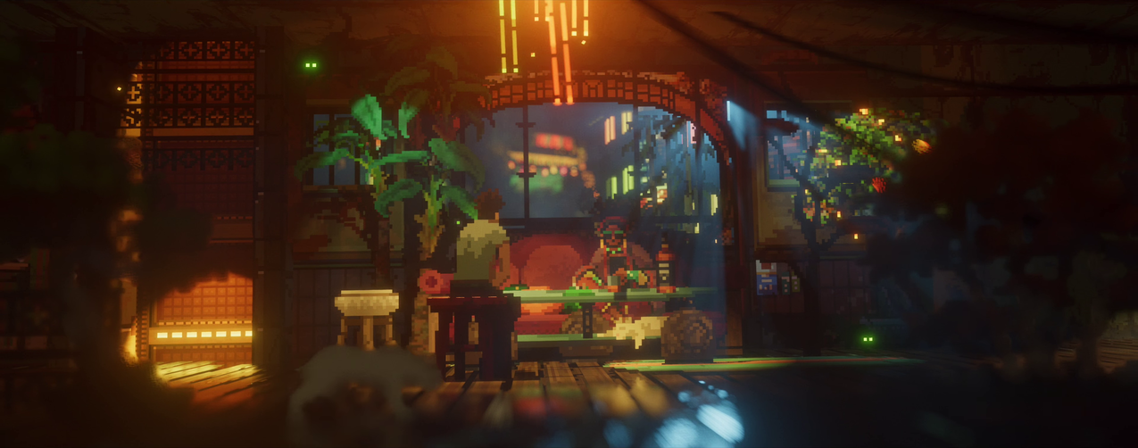 赛博朋克,视频游戏,皮克斯艺术,TheLastNight