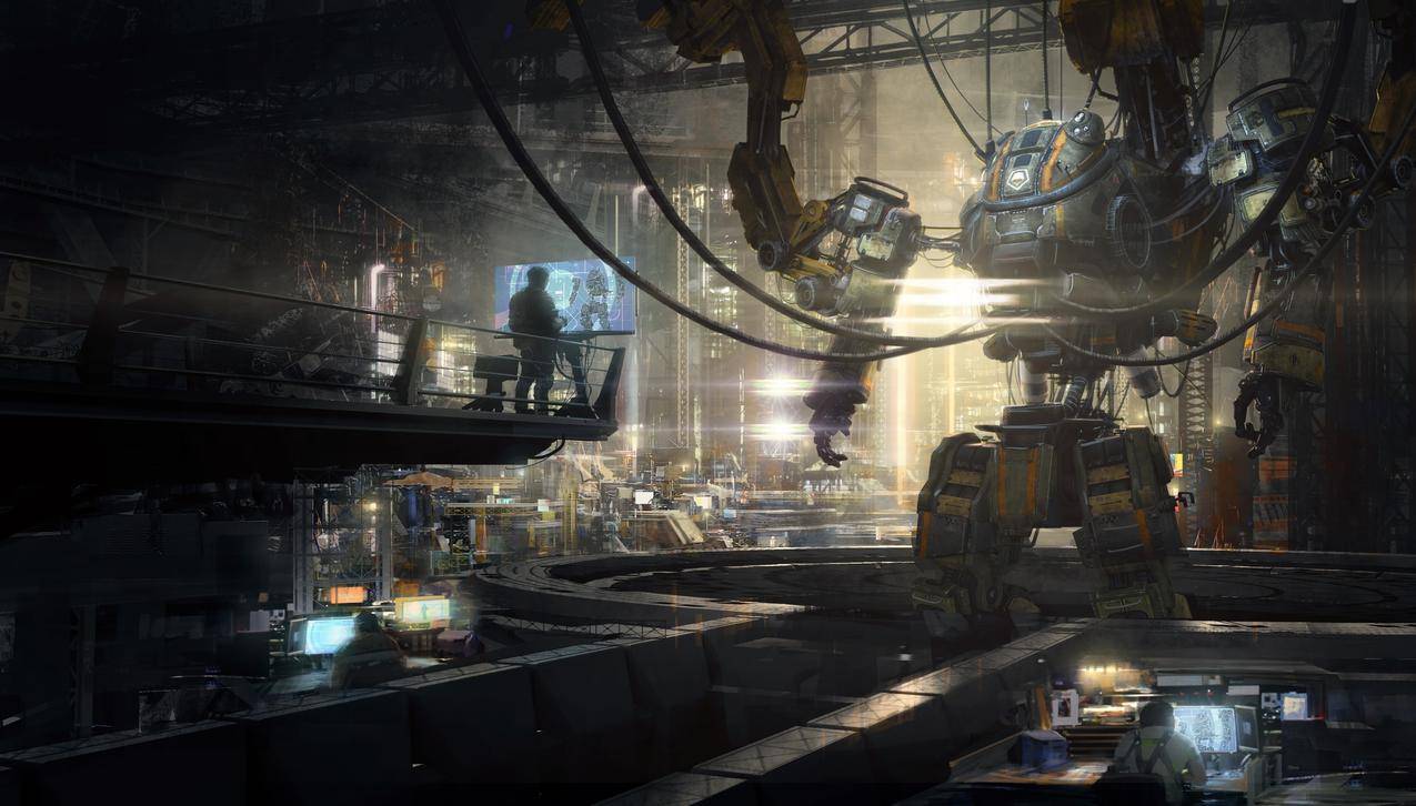 fantasyart,机械,titanfall,游戏