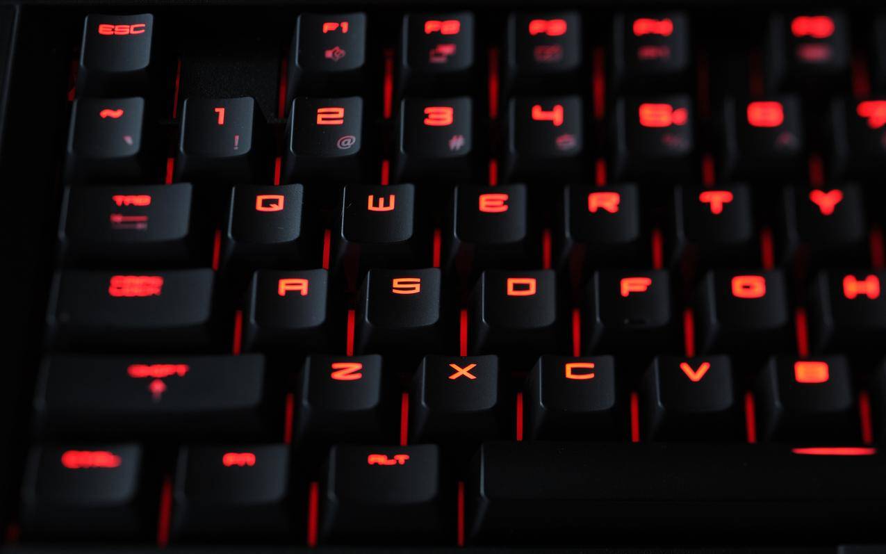 键盘,计算机,PC游戏,倾斜移位