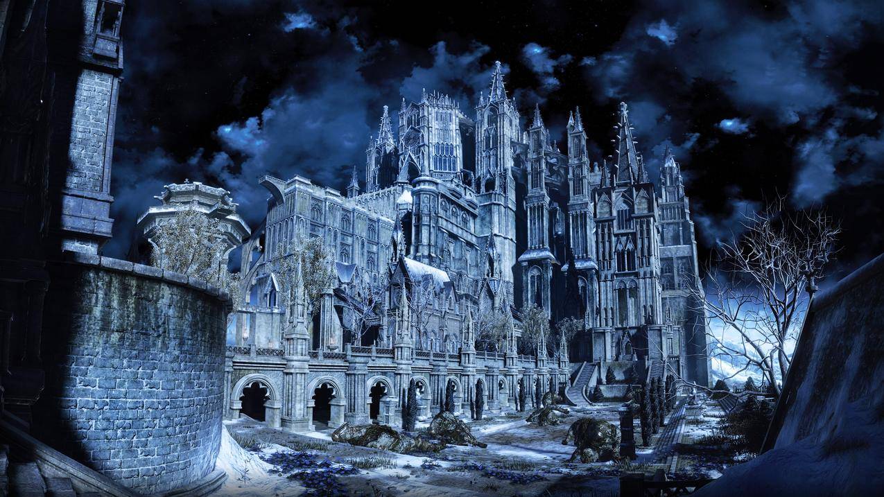 黑暗灵魂,DarkSoulsIII,夜晚,视频游戏,Irithyll