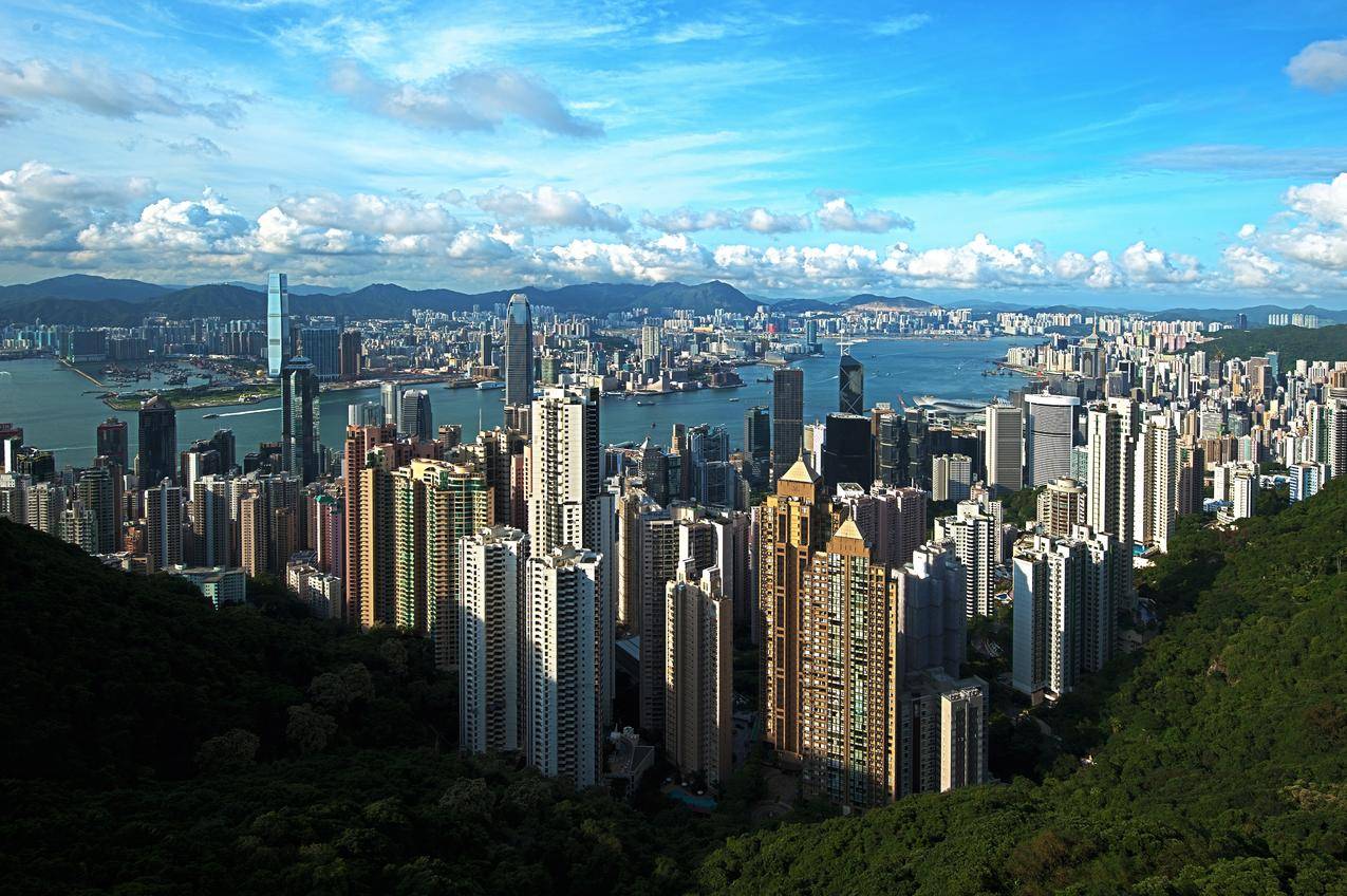 香港,城市,中国,景观