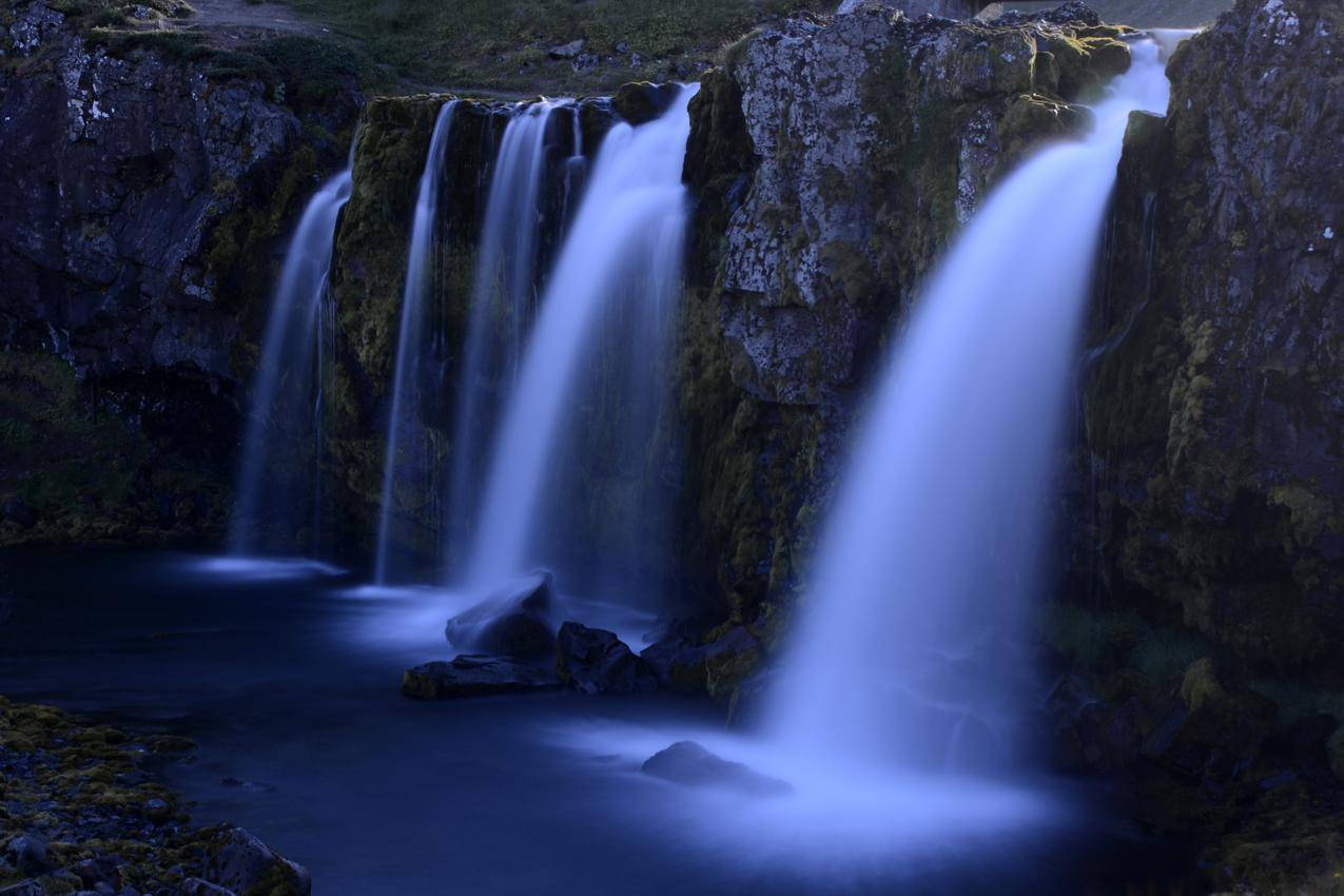 岩石,水,风景,自然