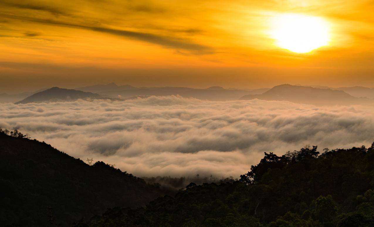 自然,云,太阳,风景