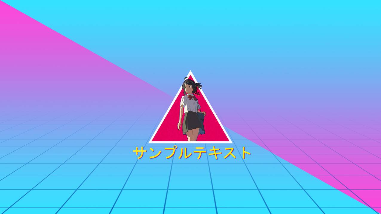 MakotoShinkai,vaporwave,YourName,animegirls,KiminoNaWa