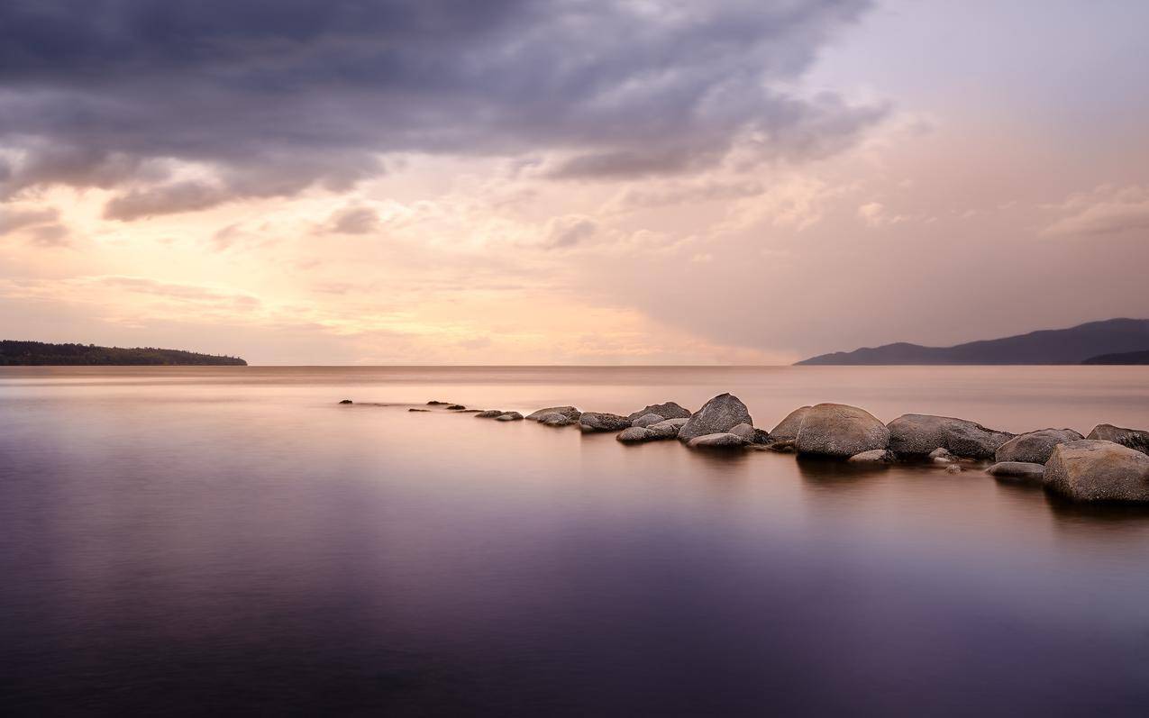 风景,自然,平静,海洋,岩石