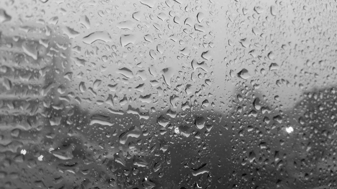 黑色,白色,雨水,城市,特写镜头,库里蒂巴,单色,水滴,窗户