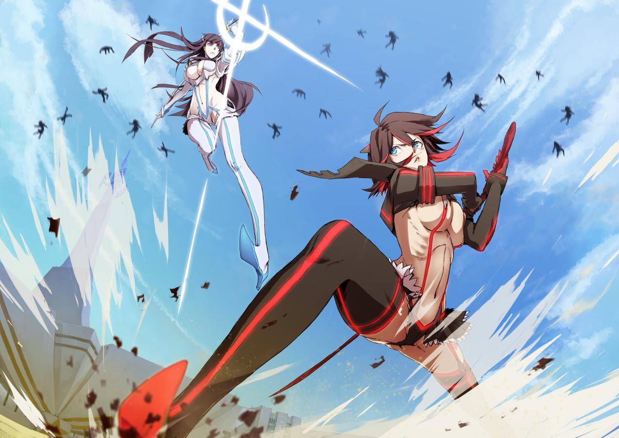 蓝眼睛,KilllaKill,MatoiRyuuko,KiryuinSatsuki,森克苏,KamuiJunketsu,上衣