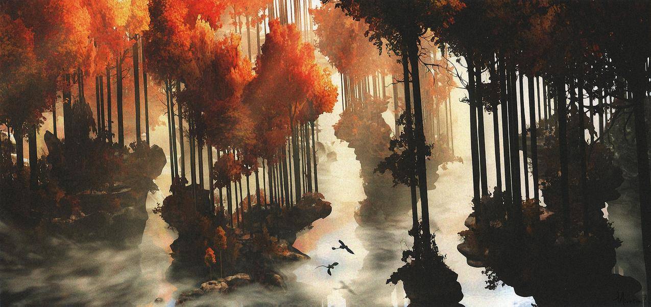 概念,风景,动画电影,龙,HootoStudio,Drange2