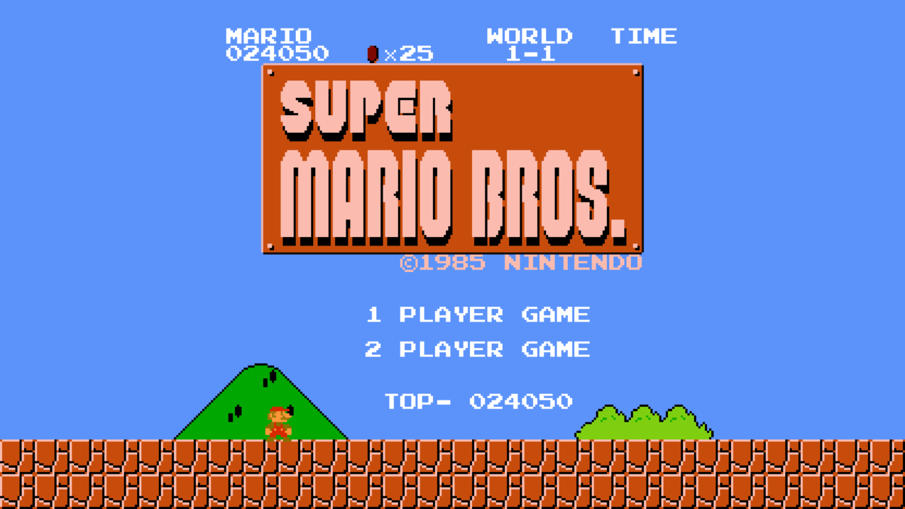 supermariobros,8位,retrogames,超级马里奥,videogames