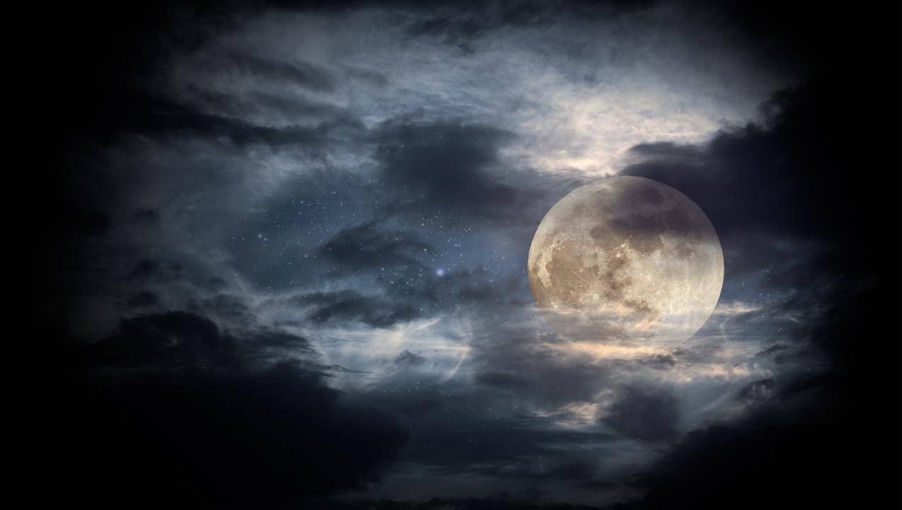 夜,月光