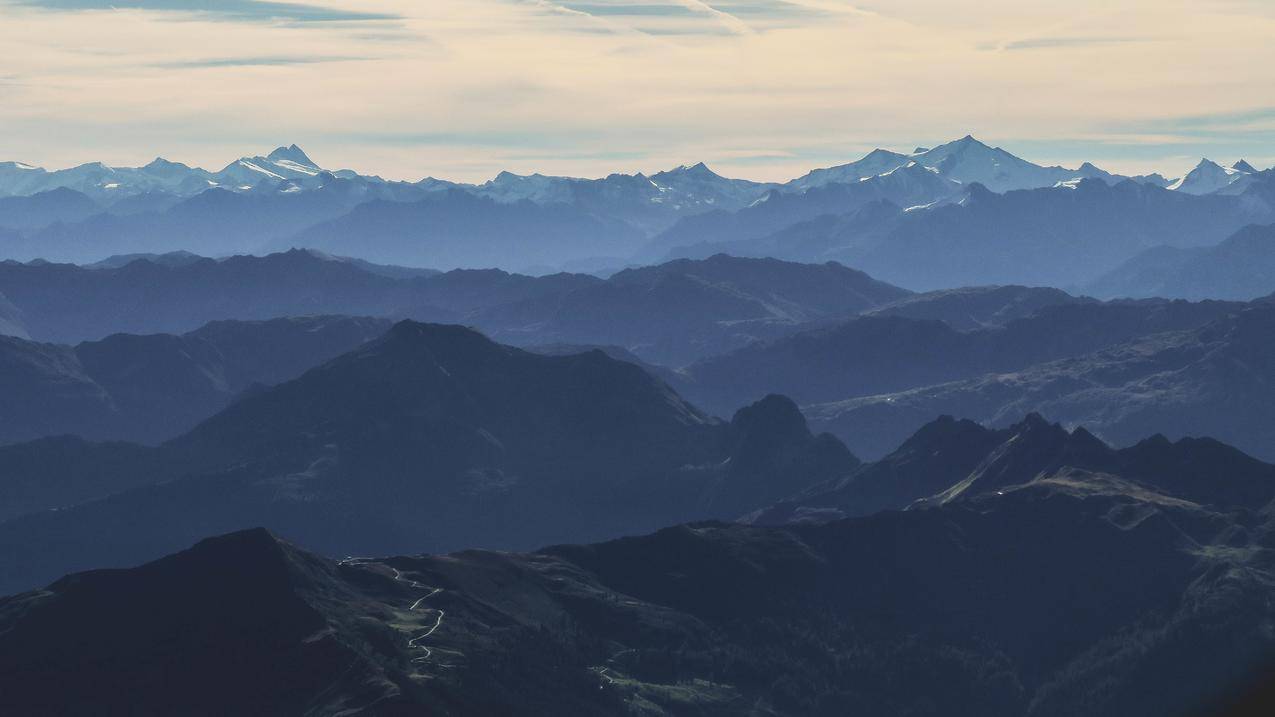 自然,天空,风景,山脉