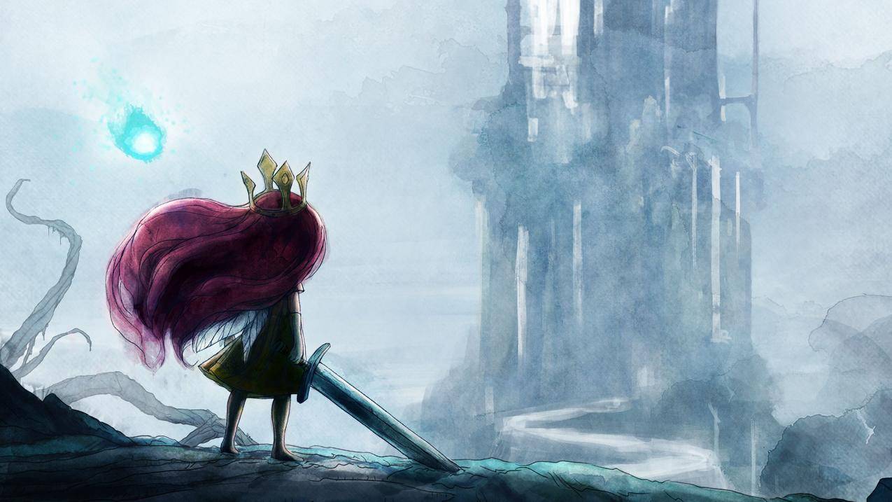 奥罗拉,绘画,剑,ChildofLight