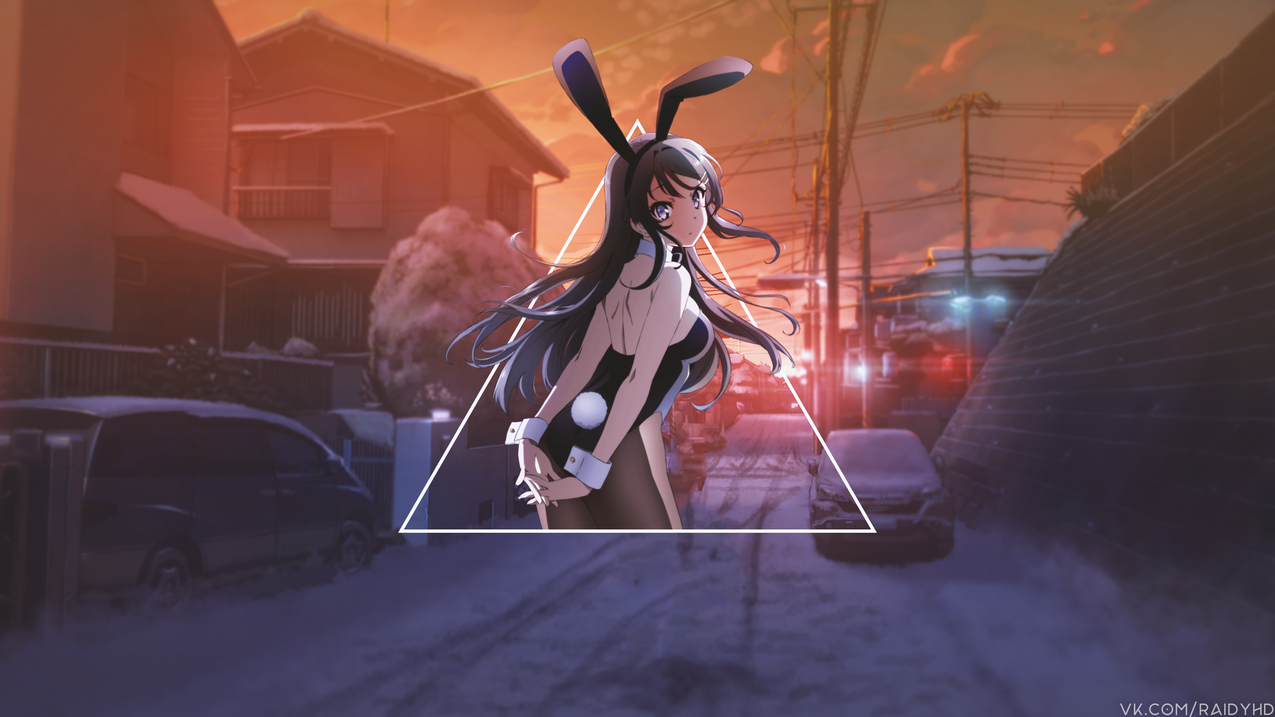 动漫,animegirls,画中画,SeishunButaYarōwaBunnyGirl-senpainoYumewoMinai
