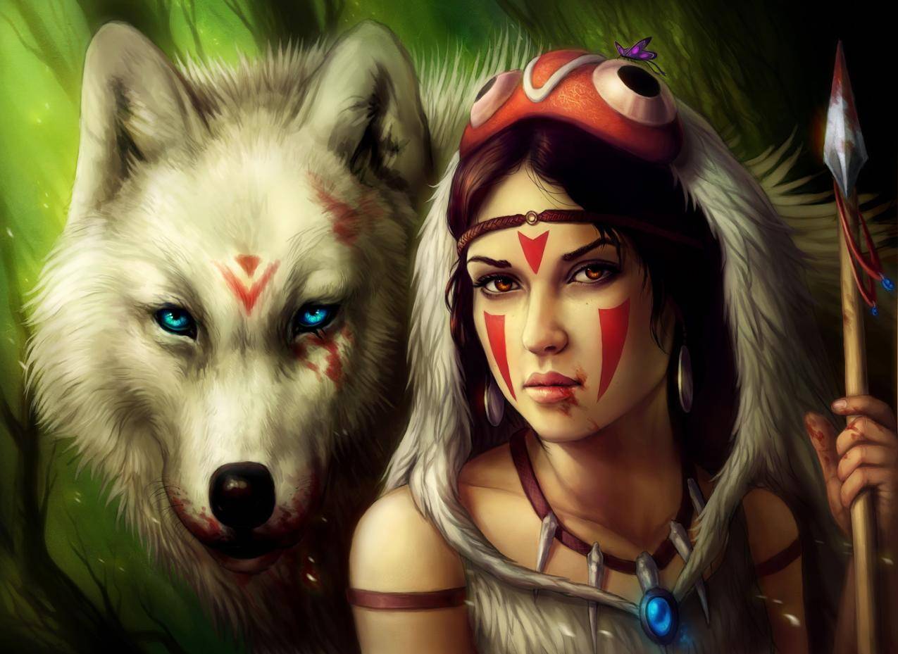Wolf Girl 4k, HD Artist, 4k Wallpapers, Images, Backgrounds, Photos and ...